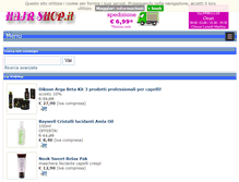Tablet Screenshot of hair-shop.it